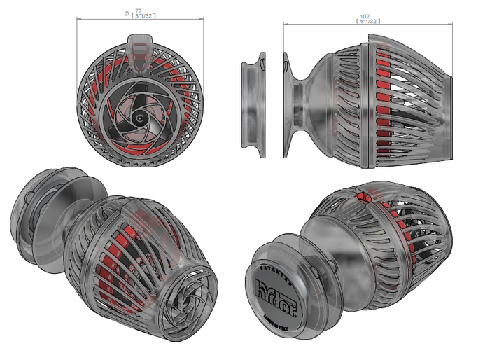 Hydor Koralia 3G - Third Generation Circulation Pump
