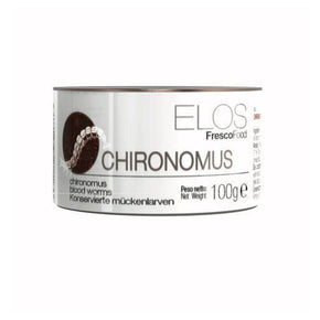 ELOS Fresco Food - Chrionomus (Bloodworms) 100 gram - Aquatica Aquarium Gallery Fish Store Cleveland Ohio