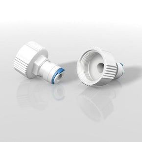 BUDDIE FIT SPEED-FIT 3/8" X FAUCET ATTACHMENT W/1 BLUE CLIP, 2CT - Aquatica Aquarium Gallery Fish Store Cleveland Ohio