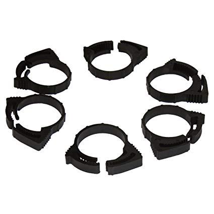2LF Ratchet Clip Hose Clamps (6 pack)