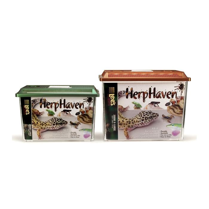 Lee's HerpHaven Holding Containers