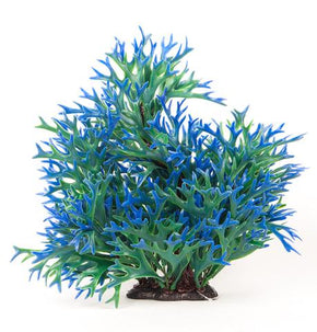 Aquatop Multi-Color Green/Blue Staghorn Plant Decor - Aquatica Aquarium Gallery Fish Store Cleveland Ohio