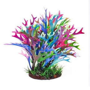 Aquatop Multi-Color Staghorn Plant Decor - Aquatica Aquarium Gallery Fish Store Cleveland Ohio