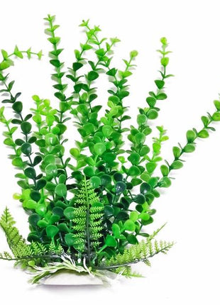 Bacopa w/weighted base Bag & Header, Green