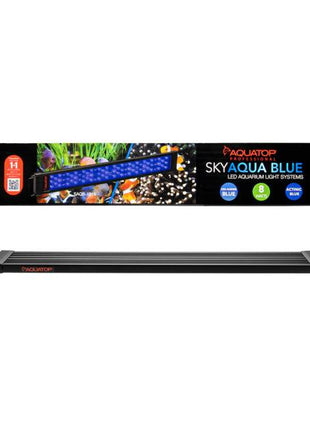 SkyAqua Actinic Blue 12"-18" LED Aquarium Light, 8W, UL & CSA