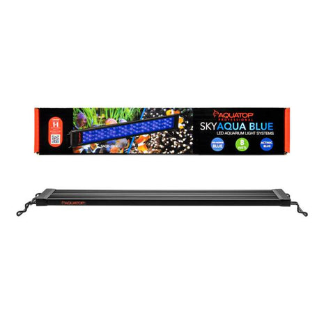 SkyAqua Actinic Blue 12"-18" LED Aquarium Light, 8W, UL & CSA