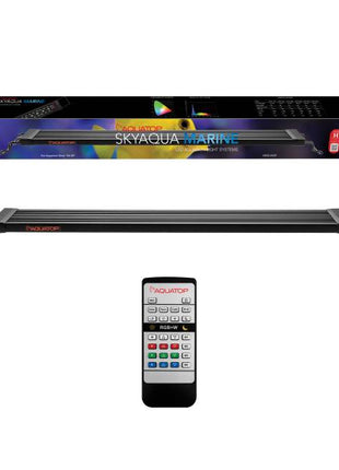 SkyAqua Marine LED 24-30 inch 21W w/3 Position Toggle Switch & IR Remote: Color: 14000K, PAR: >85, UL & CSA