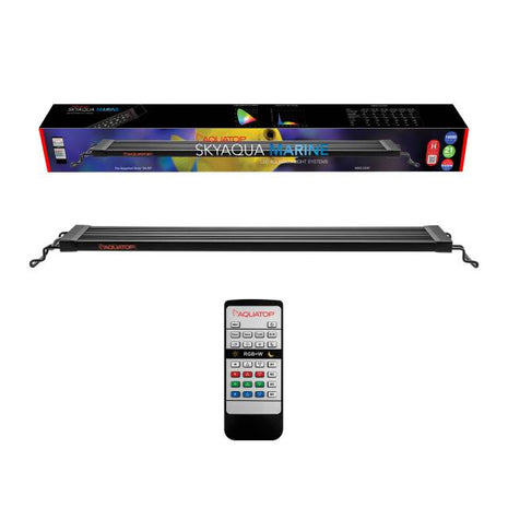 SkyAqua Marine LED 24-30 inch 21W w/3 Position Toggle Switch & IR Remote: Color: 14000K, PAR: >85, UL & CSA