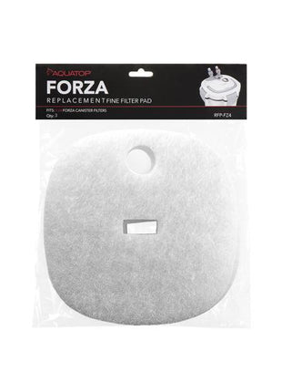 Aquatop Fine White Filter Pads w/ Bag and Header for FZ4, 3-Pack - Aquatica Superstore