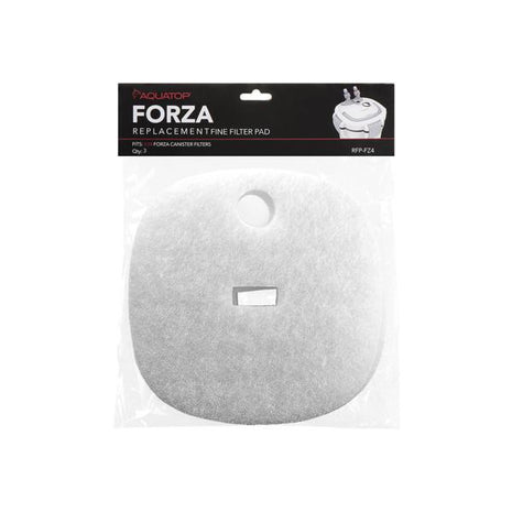 Aquatop Fine White Filter Pads w/ Bag and Header for FZ4, 3-Pack - Aquatica Superstore
