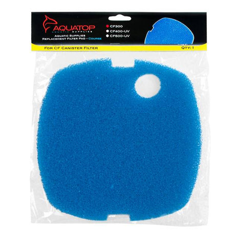 Aquatop Replacement Filter Sponge for CF300, 1 Piece - Coarse/Blue - Aquatica Superstore