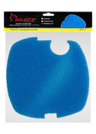 Replacement Filter Sponge for CF500-UV, 1 Piece - Coarse/Blue