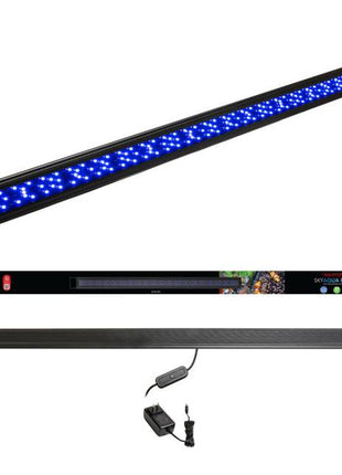SkyAqua Actinic Blue 48"-54" LED Aquarium Light, 27W, UL & CSA