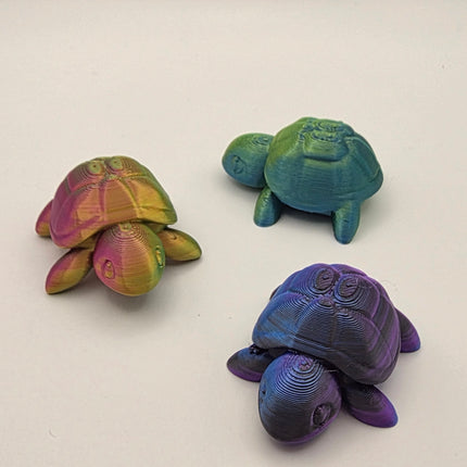 3D Printed Turtles