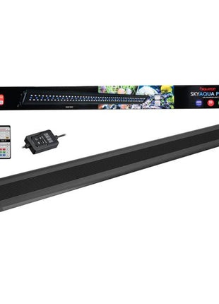 SkyAqua Pro FW 36"- 42" LED Aquarium Light, Programmable with IR remote and In-line control, 33W, 6500K, UL & CSA