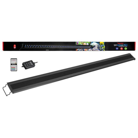 SkyAqua Pro FW 48"- 54" LED Aquarium Light, Programmable with IR remote and In-line control, 41W, 6500K, UL & CSA