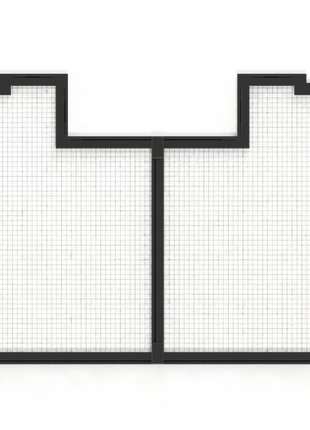 DIY Aquarium Net Cover 60"/150cm  (incl. 1 Universal cut out)