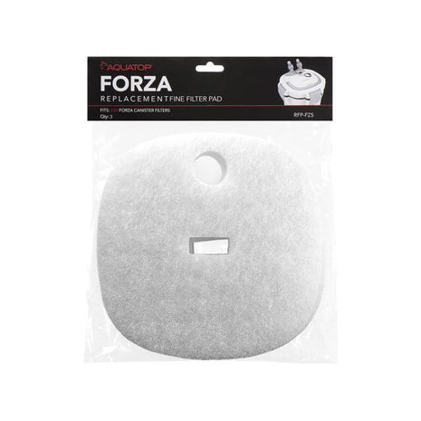 Aquatop Fine White Filter Pads w/ Bag and Header for FZ5, 3-Pack - Aquatica Superstore