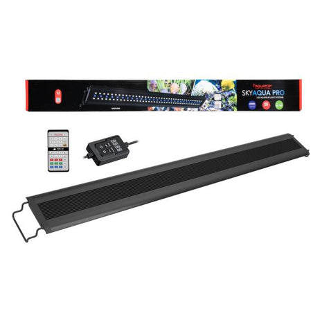 SkyAqua Pro FW 30"- 36" LED Aquarium Light, Programmable with IR remote and In-line control, 28W, 6500K, UL & CSA