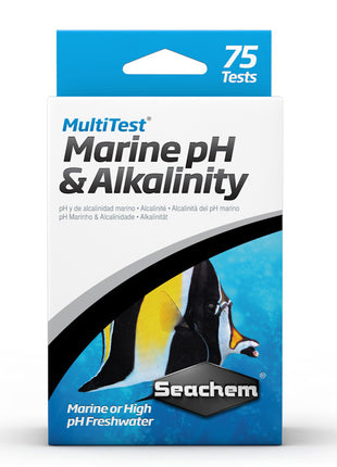 Seachem MultiTest - Marine pH & Alkalinity - Aquatica Aquarium Gallery Fish Store Cleveland Ohio