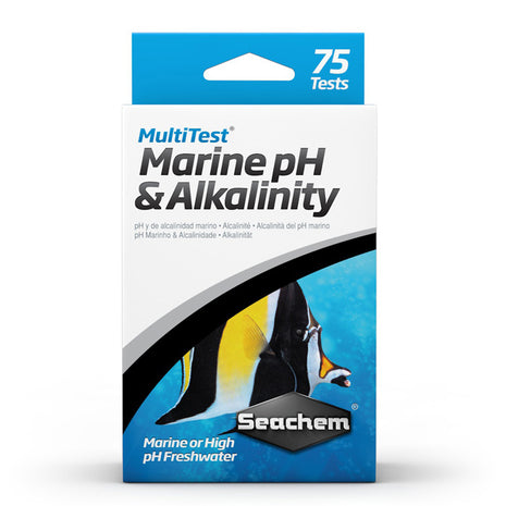 Seachem MultiTest - Marine pH & Alkalinity - Aquatica Aquarium Gallery Fish Store Cleveland Ohio