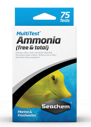 Seachem MultiTest - Ammonia - Aquatica Aquarium Gallery Fish Store Cleveland Ohio