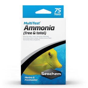 Seachem MultiTest - Ammonia - Aquatica Aquarium Gallery Fish Store Cleveland Ohio