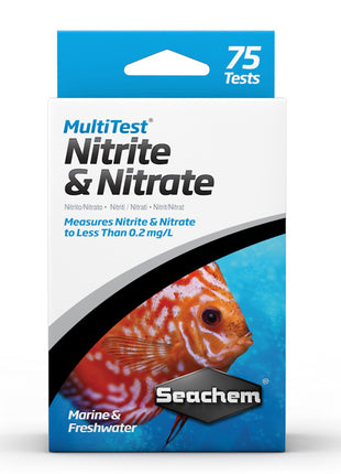 Seachem MultiTest - Nitrite & Nitrate - Aquatica Aquarium Gallery Fish Store Cleveland Ohio