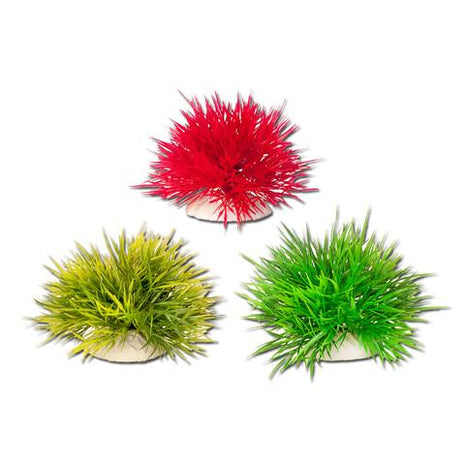 Aquatop Spiky Assorted Color with Weighted Base Plant Decor - Aquatica Aquarium Gallery Fish Store Cleveland Ohio