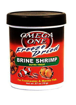 Omega Sea Freeze Dried Brine Shrimp - Aquatica Aquarium Gallery Fish Store Cleveland Ohio