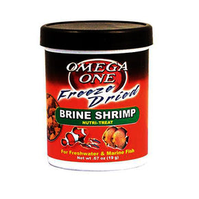 Omega Sea Freeze Dried Brine Shrimp - Aquatica Aquarium Gallery Fish Store Cleveland Ohio