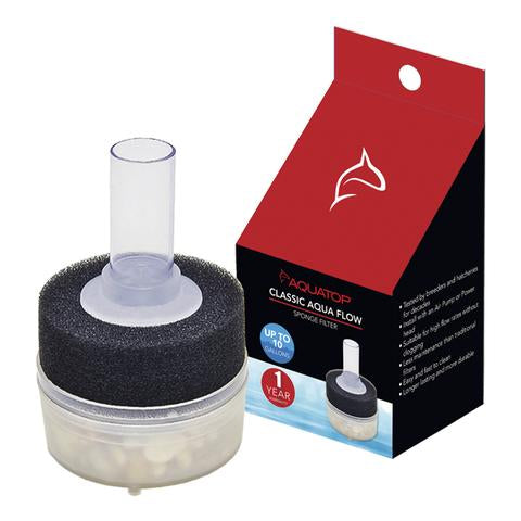 Aquatop Classic Aqua Flow CAF Sponge Filter - Aquatica Aquarium Gallery Fish Store Cleveland Ohio