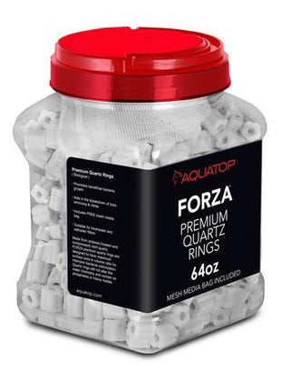 Aquatop FORZA Premium Quartz Rings Media (Bulk) - Aquatica Aquarium Gallery Fish Store Cleveland Ohio