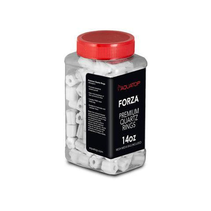 Aquatop FORZA Premium Quartz Rings Media (Bulk) - Aquatica Aquarium Gallery Fish Store Cleveland Ohio