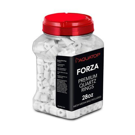 Aquatop FORZA Premium Quartz Rings Media (Bulk) - Aquatica Aquarium Gallery Fish Store Cleveland Ohio