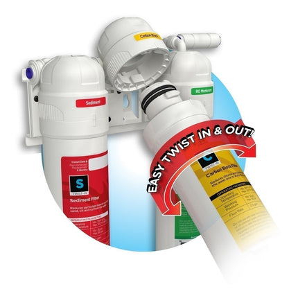 Aquatic Life Twist-In RO Systems - Aquatica Aquarium Gallery Fish Store Cleveland Ohio