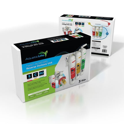 Aquatic Life Twist-In RO Systems - Aquatica Aquarium Gallery Fish Store Cleveland Ohio