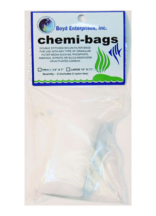 Boyd Chemi-Bags - Filter Media Bags - Aquatica Aquarium Gallery Fish Store Cleveland Ohio