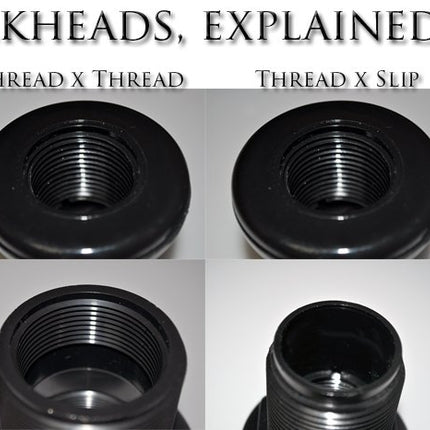 Lifegard Bulkhead Fittings - Aquatica Aquarium Gallery Fish Store Cleveland Ohio