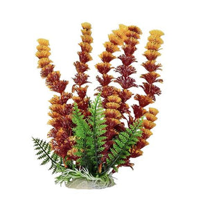 Aquatop Cabomba-like Rust & Orange Aquarium Plant w/ Weighted Base - Aquatica Aquarium Gallery Fish Store Cleveland Ohio