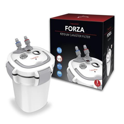 Aquatop FORZA FZ13 Canister Filter w/ 13W UV (550 GPH) - Aquatica Aquarium Gallery Fish Store Cleveland Ohio