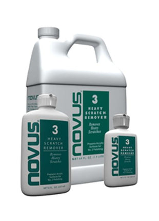 Novus Plastic Polish - Novus 3 Heavy Scratch Remover - Aquatica Aquarium Gallery Fish Store Cleveland Ohio