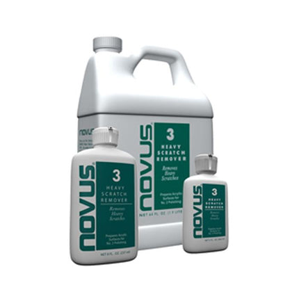 Novus Plastic Polish - Novus 3 Heavy Scratch Remover - Aquatica Aquarium Gallery Fish Store Cleveland Ohio