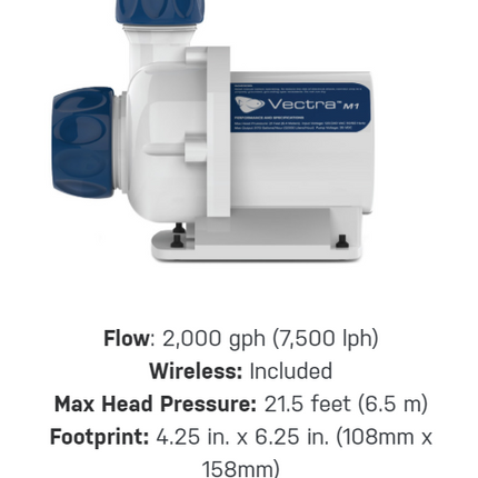 EcoTech Marine Vectra Centrifugal Pump - Aquatica Aquarium Gallery Fish Store Cleveland Ohio