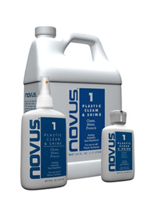 Novus Plastic Polish - Novus 1 Plastic Clean & Shine - Aquatica Aquarium Gallery Fish Store Cleveland Ohio