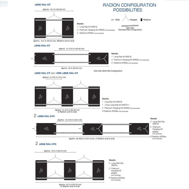 EcoTech Marine Rail Kits - Aquatica Aquarium Gallery Fish Store Cleveland Ohio