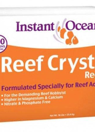 Instant Ocean Reef Crystals Reef Salt - Aquatica Aquarium Gallery Fish Store Cleveland Ohio