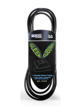 Lee's Sleek Black Airline Tubing - Aquatica Aquarium Gallery Fish Store Cleveland Ohio