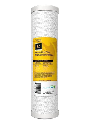 Aquatic Life 10" RO/DI Cartridge - Aquatica Aquarium Gallery Fish Store Cleveland Ohio