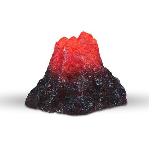 Aquatop Volcano Ornament w/ LED Light & Bubble Function - Aquatica Aquarium Gallery Fish Store Cleveland Ohio